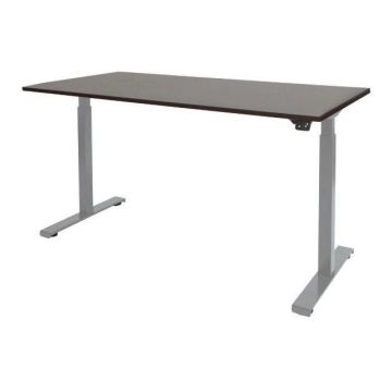 Dextro Basic Verstelbaar Bureau, 120 x 80 cm, Logan, Aluminium