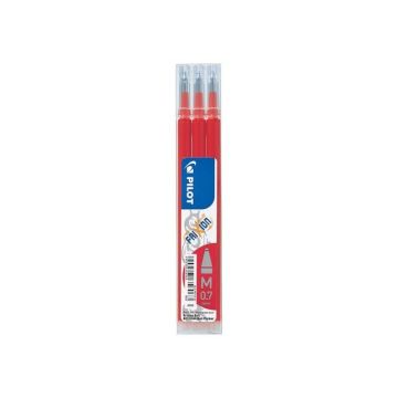 Gelpen navulling, medium punt 0,7 mm, rood