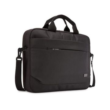 Advantage Attache Laptoptas, 14 inch, Zwart