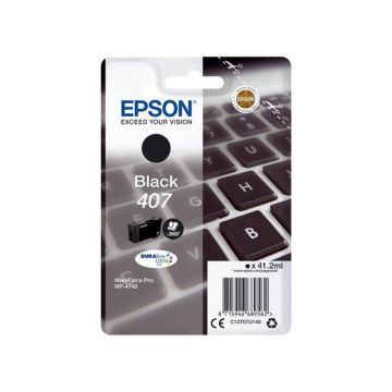 Inkjet Epson 407 C13T07U140 zwart