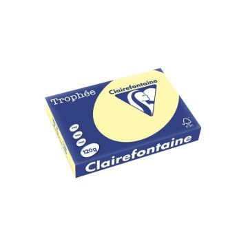 Trophée Gekleurd Papier A4 120 g/m² Kanariegeel