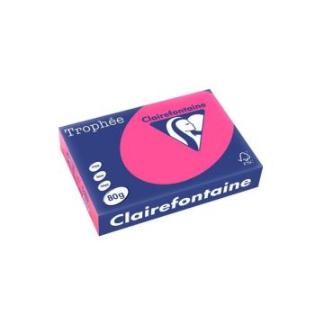 Trophée Gekleurd Papier A4 80 g/m² Neonroze