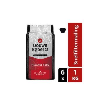 Professional Rood Gemalen Koffie Snelfiltermaling 1 kg