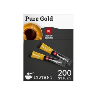 Pure Gold Instant Koffie Sticks, Dispenserdoos