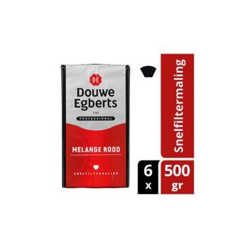 Professional Rood Gemalen Koffie Snelfiltermaling 500 gram