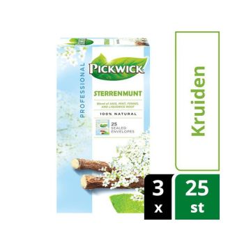 Professional Sterrenmunt, Theezakjes, Cafeïnevrij, 50 g