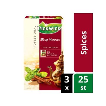 Professional Minty Morocco, Theezakjes, Cafeïnevrij, 50 g