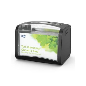 Xpressnap Tabletop Servetdispenser, 155 x 201 x 150 mm, Plastic, Zwart