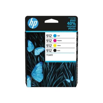 912 (6ZC74AE) Inktcartridge MultiPack BCMY (GEEN XL)