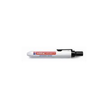 Retract 11 Permanent Marker Rond 1,5 - 3 mm Zwart