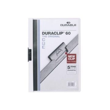 Duraclip® Klemmap A4, 1-30 vel, Wit