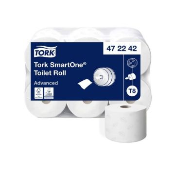 Smartone T8 Toiletpapier, 2-laags, 1150 vel, Wit