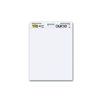 Super Sticky Zelfklevende Flipchart, 635 x 775 mm, Wit