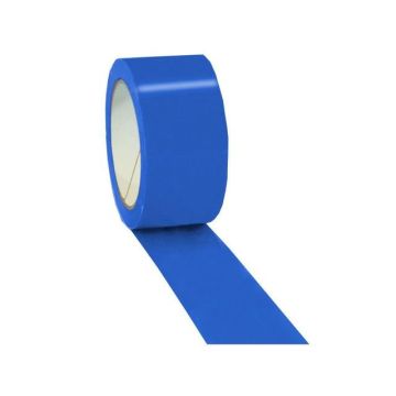 Verpakkingstape PVC, 50 mm x 66 m, Blauw