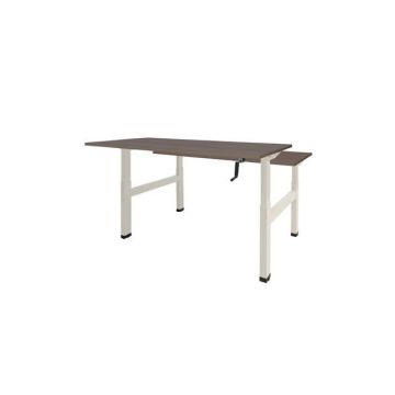 Dextro Duo Zit-Sta Bureau, 180 x 80 cm, Logan, Wit