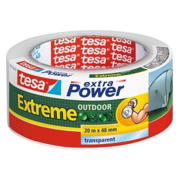 Extra Power Extreme Outdoor Duct Tape, 48 mm x 20 m, Transparant