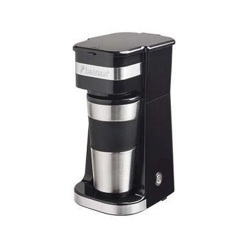 Koffiezetapparaat compact met rvs mok