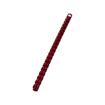 CombBind Bindrug, A4, 8 mm 21 Ringen Rood