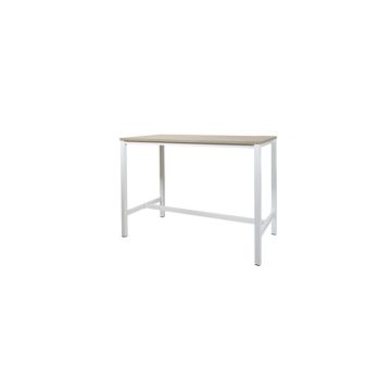 Stretto Basic Statafel, 180 x 80 cm, Lindberg Eiken, Wit