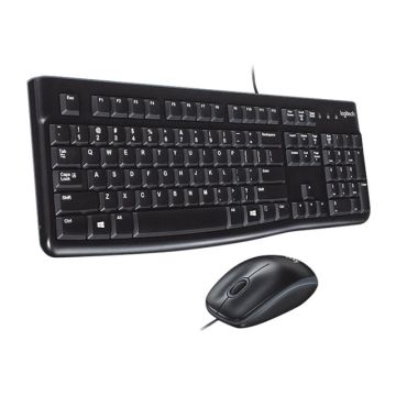 LOGITECH Desktop MK120 Keyboard and mouse set USB Nordic (PAN)