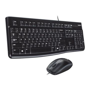 LOGITECH Desktop MK120 Keyboard and mouse set USB QWERTY US International