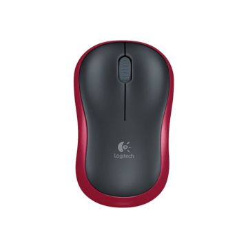 LOGITECH M185 Wireless Mouse Red EER2