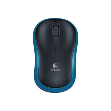 LOGITECH M185 Mouse optical wireless 2.4 GHz USB wireless receiver blue