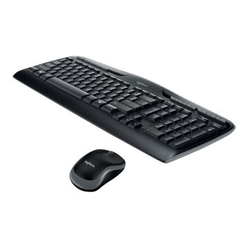 LOGITECH Keyboard and Mouse MK330 Wireless Combo Desktop Int NSEA layout - Toetsenbord en Muis Draadloos