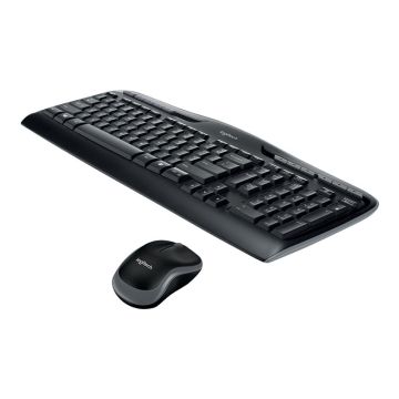 LOGITECH MK330 Wireless Combo with unifying-Nano-receiver black - NSEA (UK)