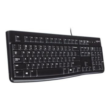 LOGITECH K120 Corded Keyboard black USB (FRA)