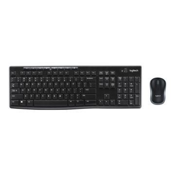 LOGITECH MK270 wireless Desktop USB black (IT)