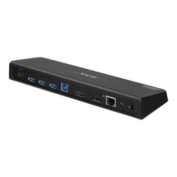 STARTECH.COM USB 3.0 Docking Station - 4K - HDMI / DisplayPort - with Fast Charge / Ethernet / Audio