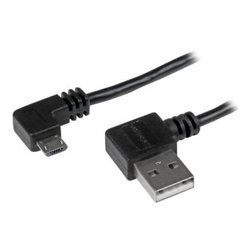 STARTECH.COM Micro-USB Cable with Right-Angled Connectors - M/M - 2m 6ft