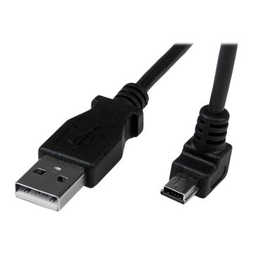 STARTECH.COM 2m Mini USB Cable - A to Down Angle Mini B