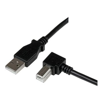 STARTECH.COM 1m USB 2.0 A to Right Angle B Cable - M/M