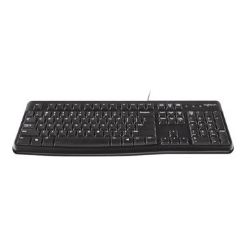 LOGITECH MK120 corded Desktop black USB (ES)