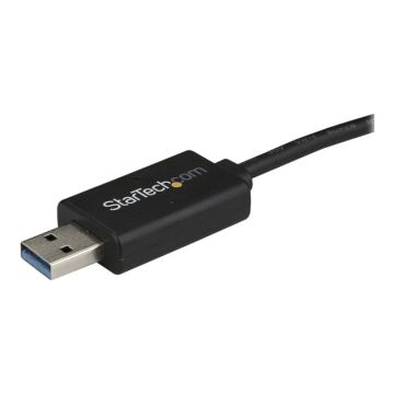 STARTECH.COM USB C to USB Data Transfer Cable - Mac / Windows - USB 3.0 - Windows Easy Transfer Cable - Mac Data Transfer