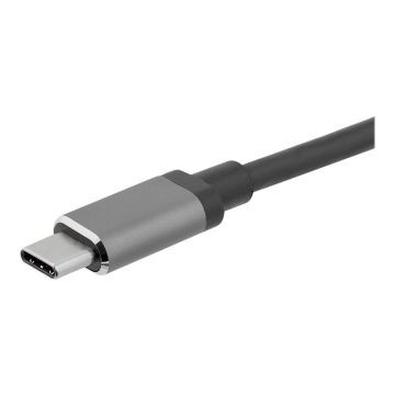 STARTECH.COM USB-C to VGA and HDMI Adapter - 2-in-1 - 4K 30Hz - Space Grey