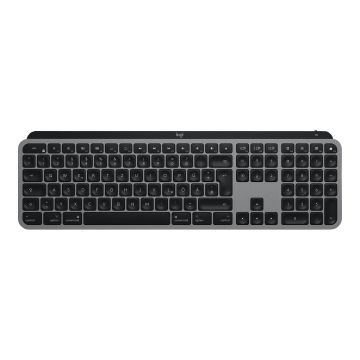 LOGITECH MX Keys for Mac Advanced Wireless Illuminated Keyboard - SPACE GREY - DEU - EMEA