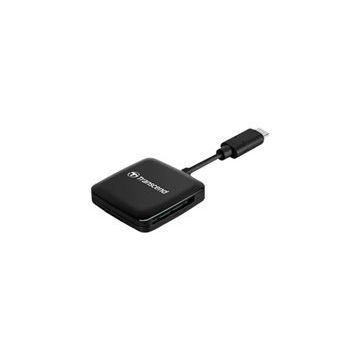 TRANSCEND RDC3 Cardreader SD/microSD USB-C 3.2 gen1 Black