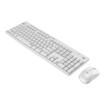 LOGITECH MK295 Silent Wireless Combo - OFF WHITE - ITA - MEDITER