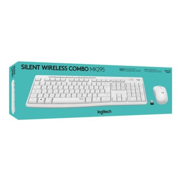 LOGITECH MK295 Silent Wireless Combo - OFF WHITE - (HUN) - INTNL