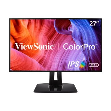 VIEWSONIC VP2768A ColorPro Monitor 27inch 16:9 QHD 2560x1440 Frameless SuperClear IPS LED 100 sRGB 1