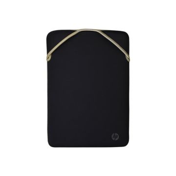 HP Protective Reversible 14inch Black/Gold Laptop Sleeve