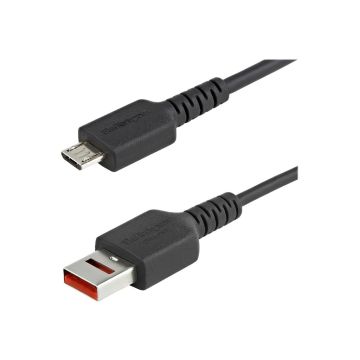 STARTECH.COM 1m USB data blocker cable - USB-A to Micro-B Secure charging cable - no data transfer - for mobile phone/tablet