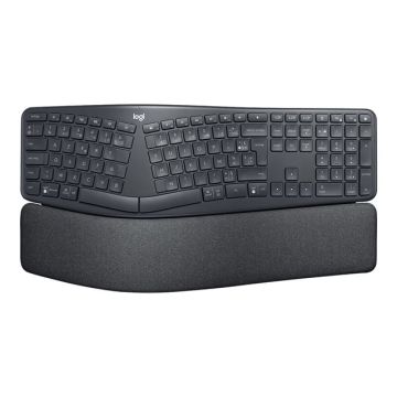 LOGITECH ERGO K860 Split Keyboard for Business Keyboard wireless Bluetooth LE QWERTY Nordic graphite (PAN)