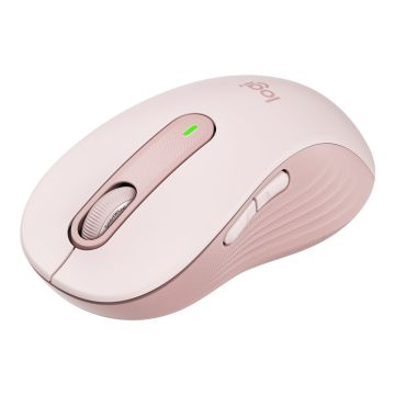 LOGITECH Signature M650 L Mouse large size optical 5 buttons wireless Bluetooth 2.4 GHz Bolt USB receiver rose