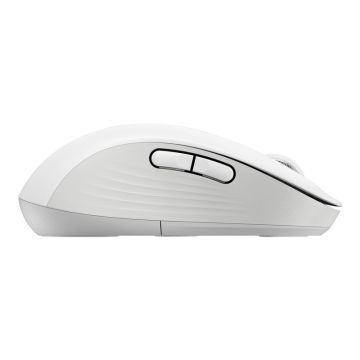 LOGITECH Signature M650 Mouse optical 5 buttons wireless Bluetooth 2.4 GHz Bolt USB receiver off-white