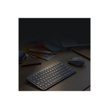 LOGITECH MX KEYS MINI FOR BUSINESS - GRAPHITE - PAN - NORDIC