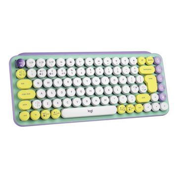 LOGITECH POP Keys Wireless Mechanical Keyboard With Emoji Keys - DAYDREAM MINT INTNL (US)